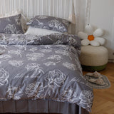 2color simple flower bedlinen set