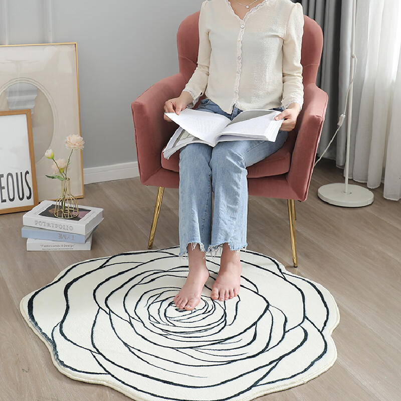 7design flour round carpet