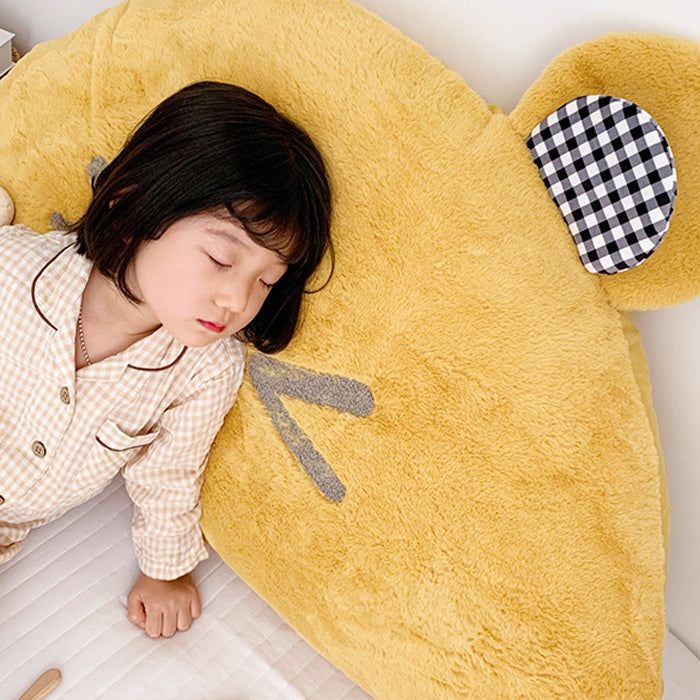 6color semicircle bear cushion
