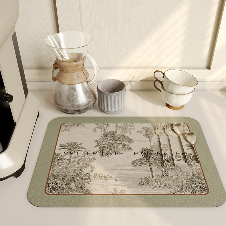 3design nature sink mat