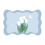 8design dream flower bath mat