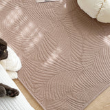 6color leaf stitch floor mat