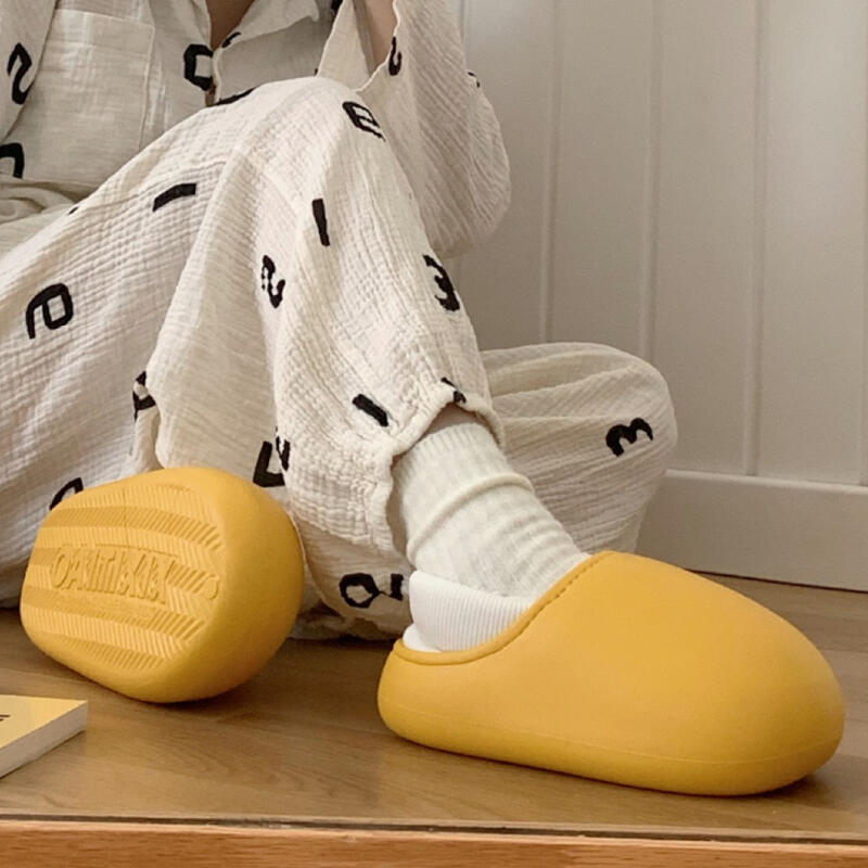 waterproof 2type fluffy roomshoes