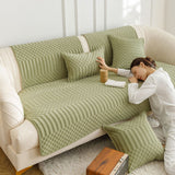 7color embossed pattern sofa cover