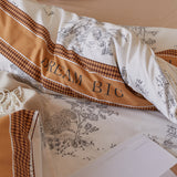 7design retro sketch bedlinen set