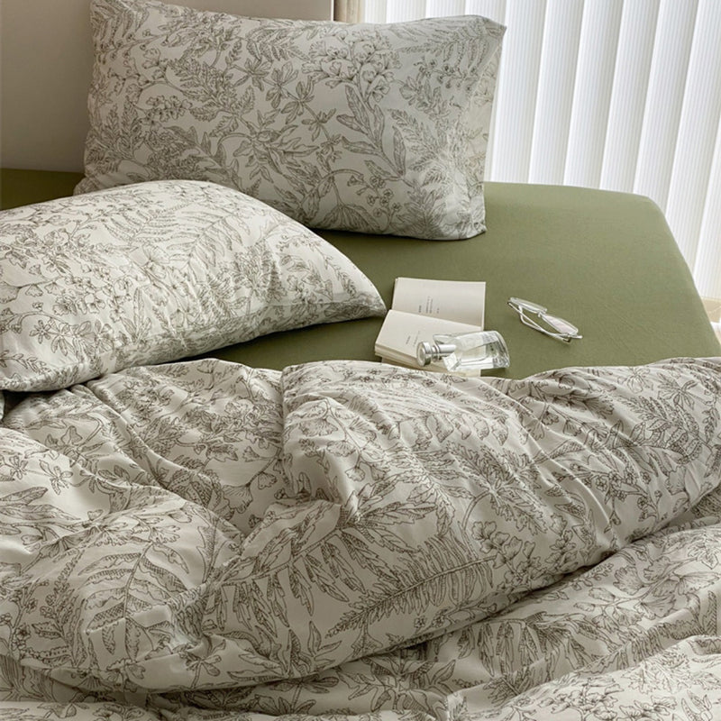 9design pale flower bedlinen set