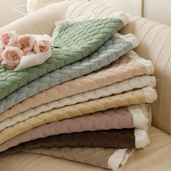 8color moroccan frill sofa cover