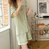 2color washer cotton roomwear