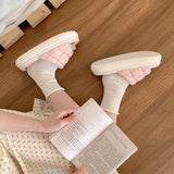 9color quilted down roomshoes