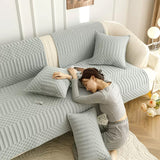 7color embossed pattern sofa cover