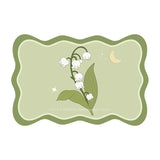 8design dream flower bath mat
