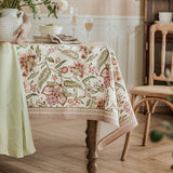 pink like a dream flower table cloth