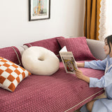 3color classic knit sofa cover