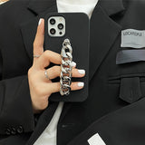 metal chain iPhonecase