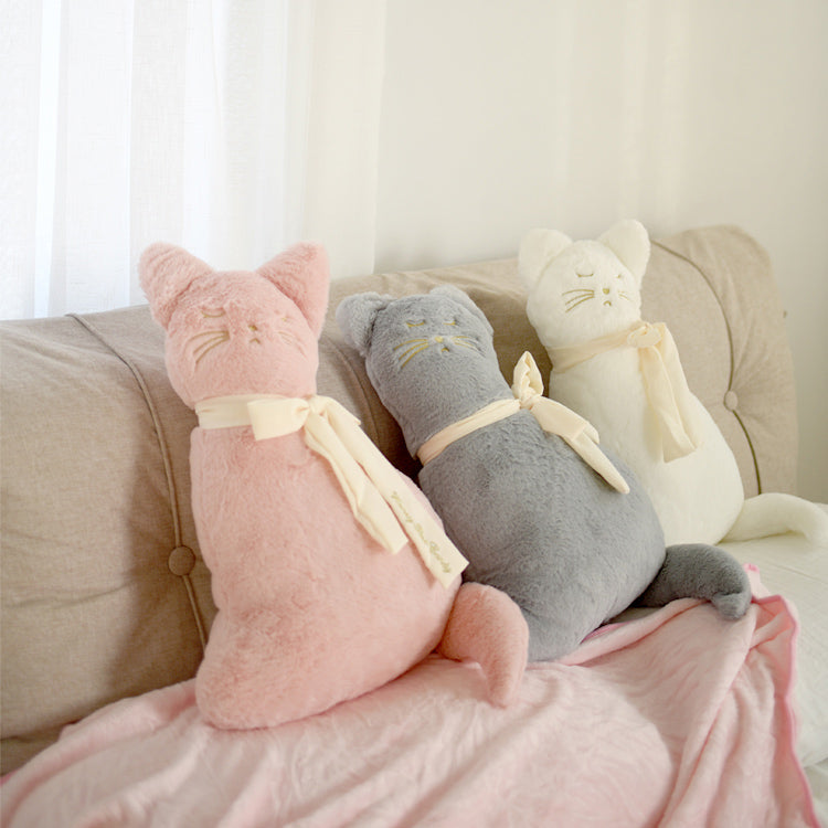 3color cute cat cushion