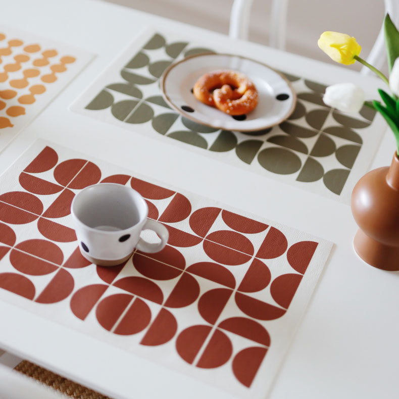 6design leather place mat