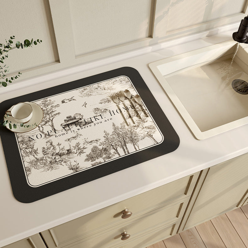 3design nature sink mat
