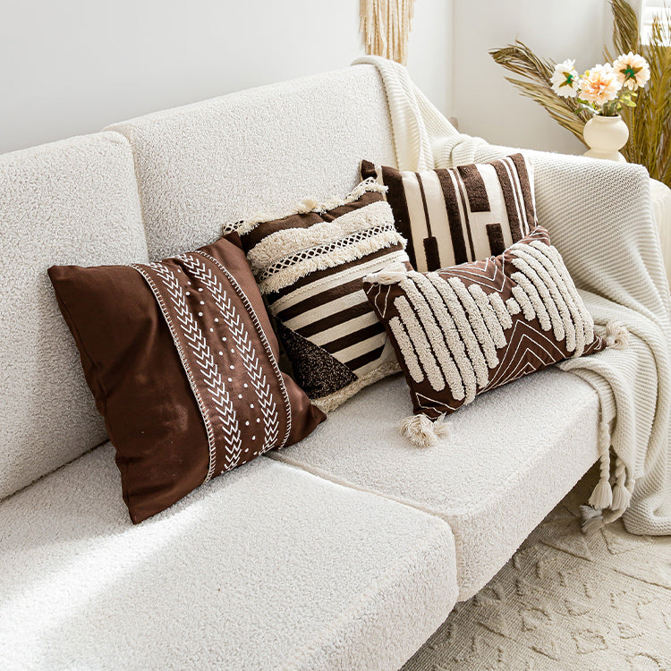 6design bohemian boa cushion