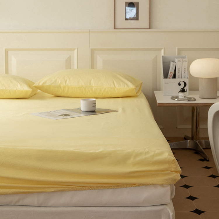 13color plain twill cotton mattress sheets
