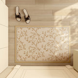 south wood beige door mat