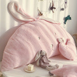 4color semicircle rabbit cushion