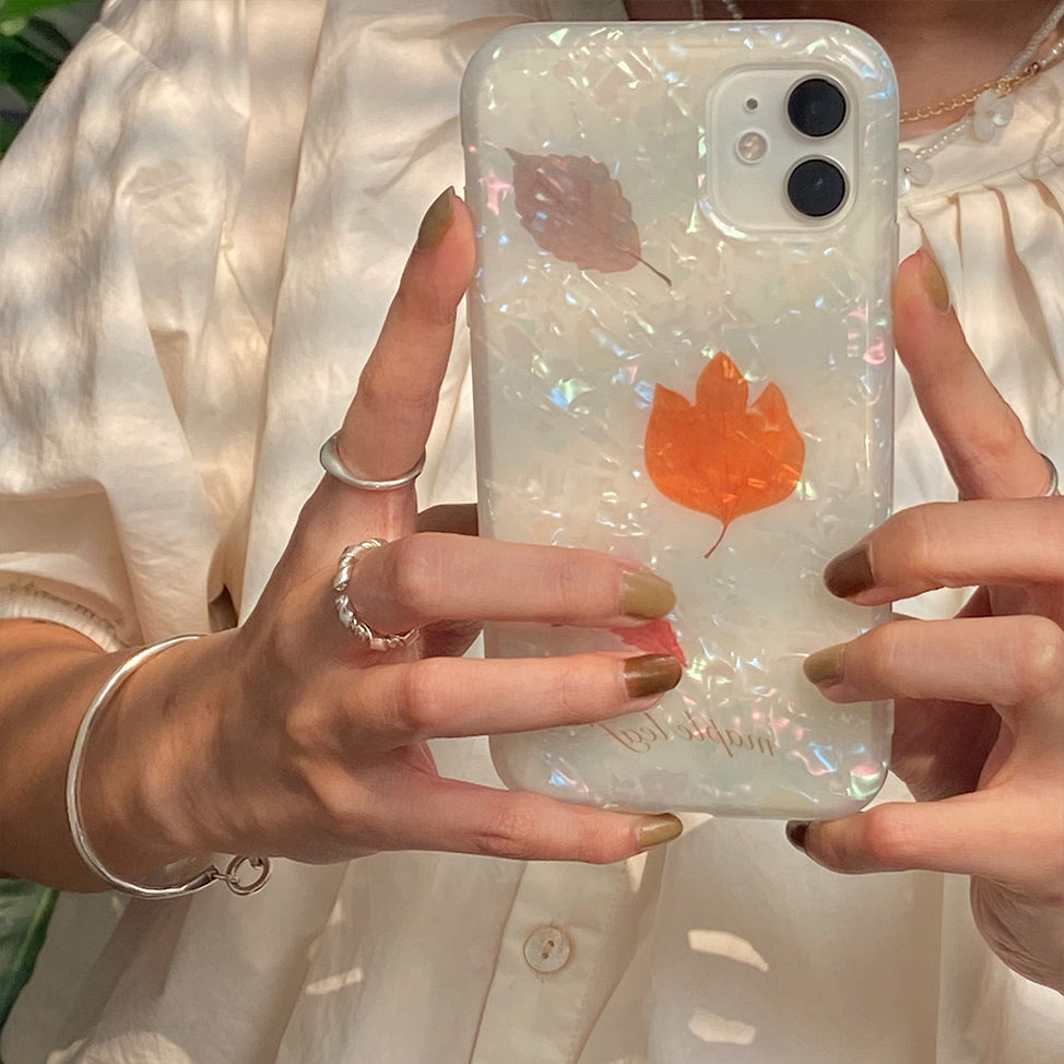 autumn glitter iPhonecase