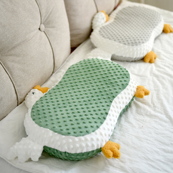3color duck foam pillow