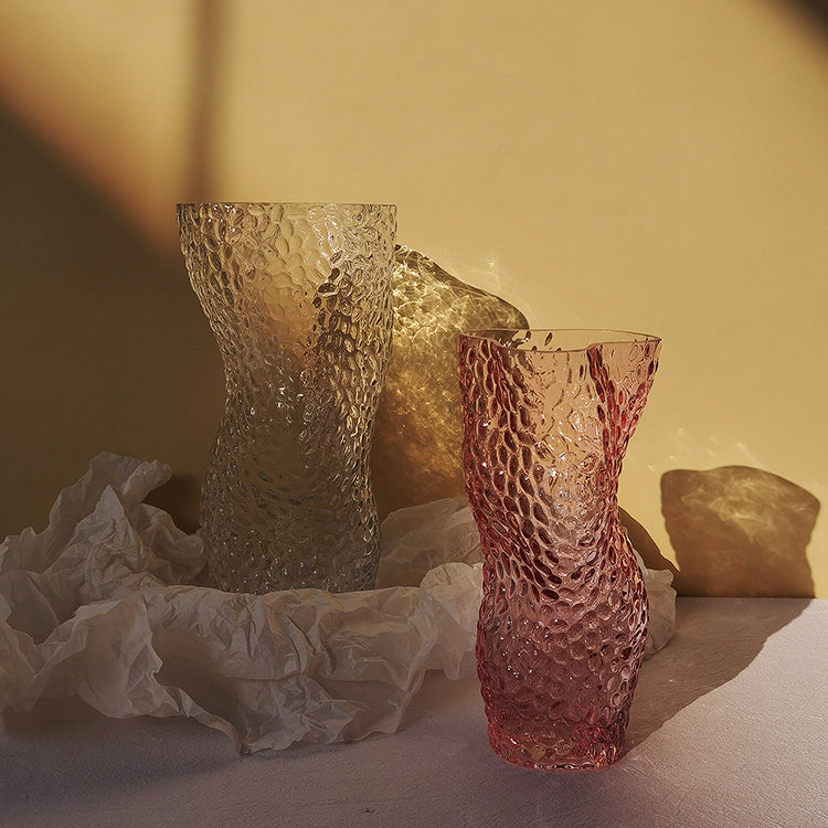 5color winding scale vase