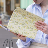 yellow mimosa iPad case