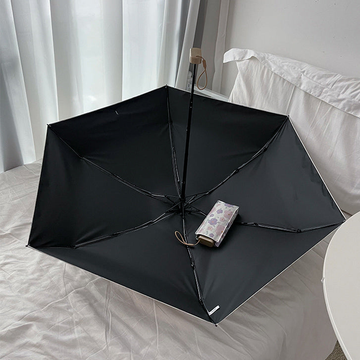 3design flower square folding uv parasol