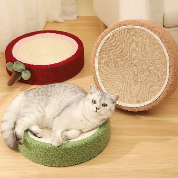3design round cat scratcher