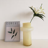 natural beige cylinder vase