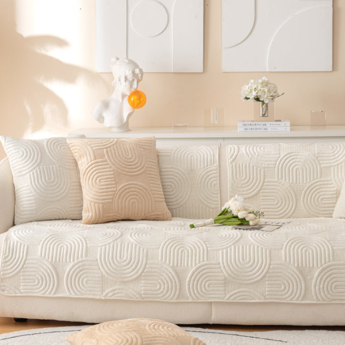 3color arch stitch sofa cover