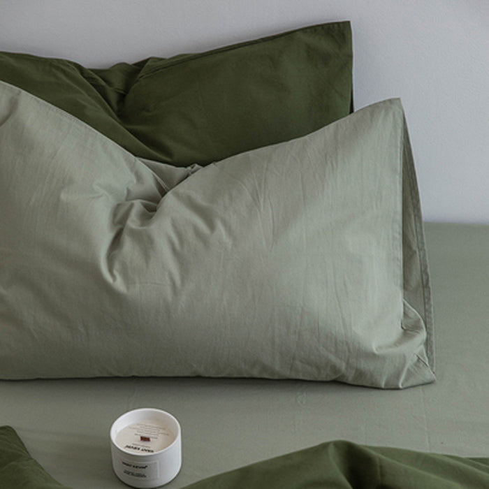 13color simple cotton pillow sheets