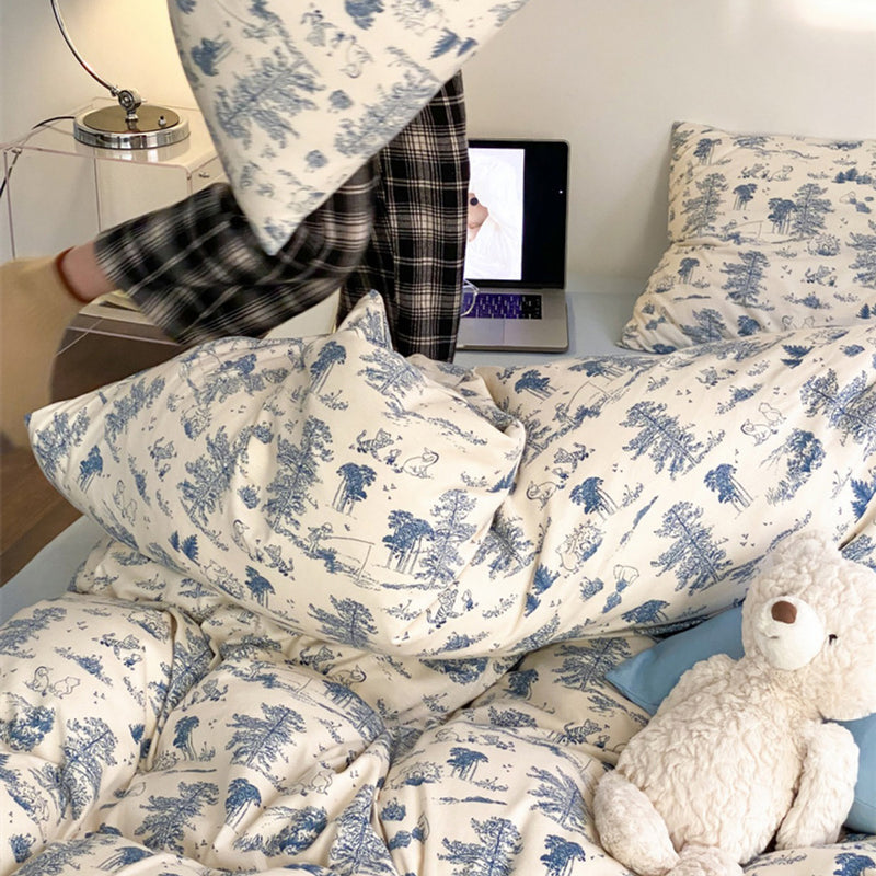 7design girly flower bedlinen set