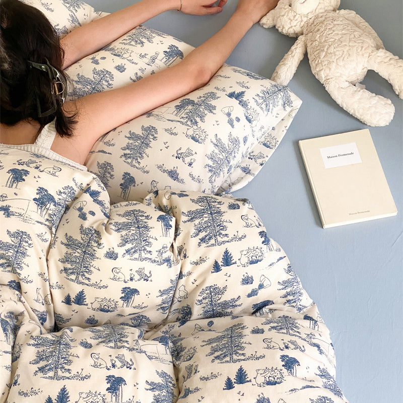 7design girly flower bedlinen set