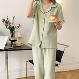 2color washer cotton roomwear