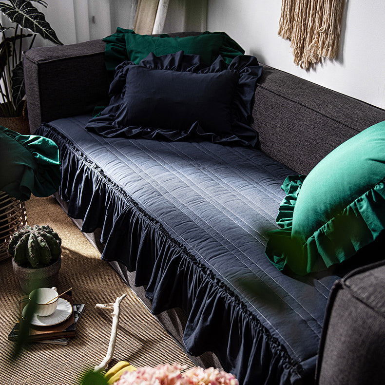 5color frill cushion