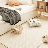 3color fan shape floor mat