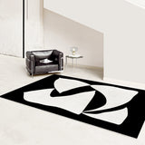 7design modern art square carpet