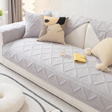 5color diamond stitch sofa cover