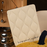 leather stitch iPad case