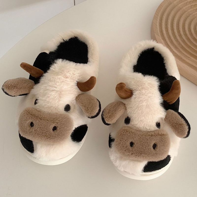 cute cow roomshoes