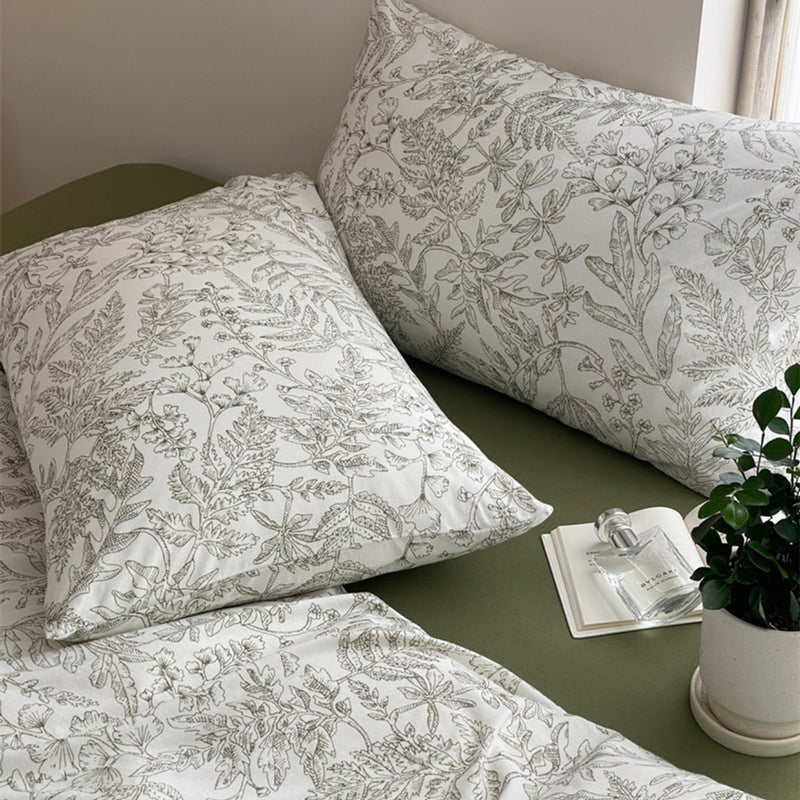 9design pale flower bedlinen set