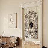 lucky logo luxury curtain