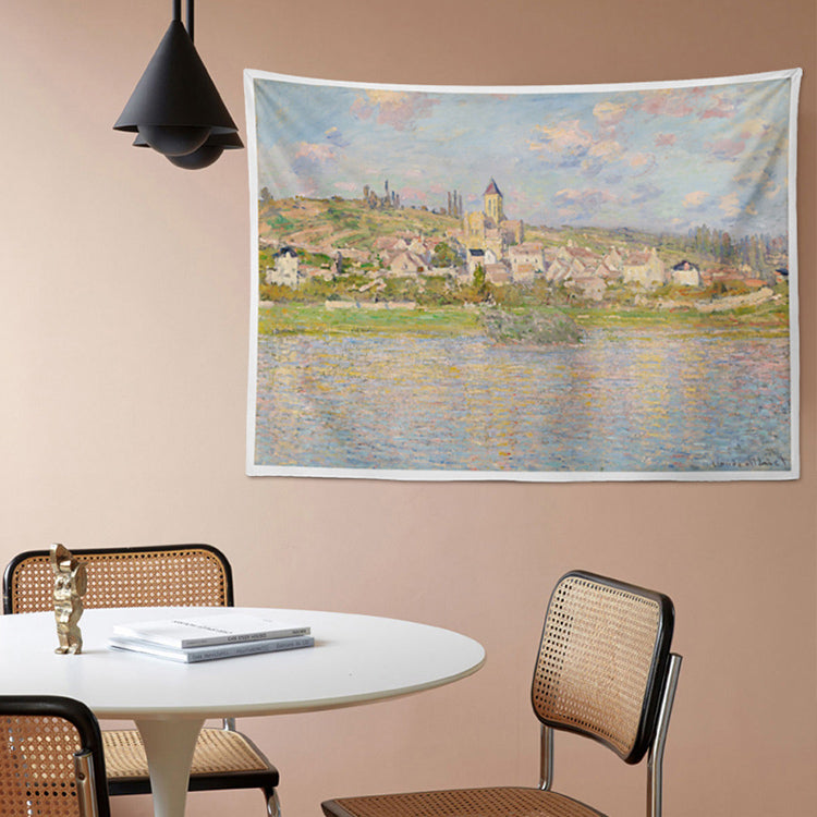 7design oil art tapestry
