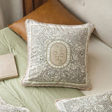 vigour luxury logo square cushion