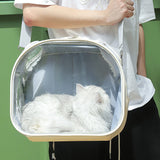 clear pet carry bag