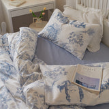 7design retro sketch bedlinen set