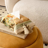 mucha whispers logo tissue case